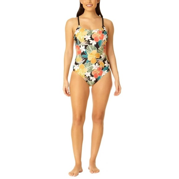 Hurley Floral Women’s One Piece - Picture 1 of 7